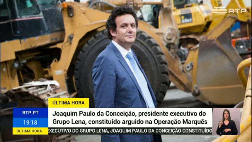 Joaquim Paulo da Conceição arguido na Operação Marquês