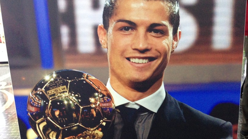 Cristiano Ronaldo de novo na lista dos melhores para a Bola de Ouro