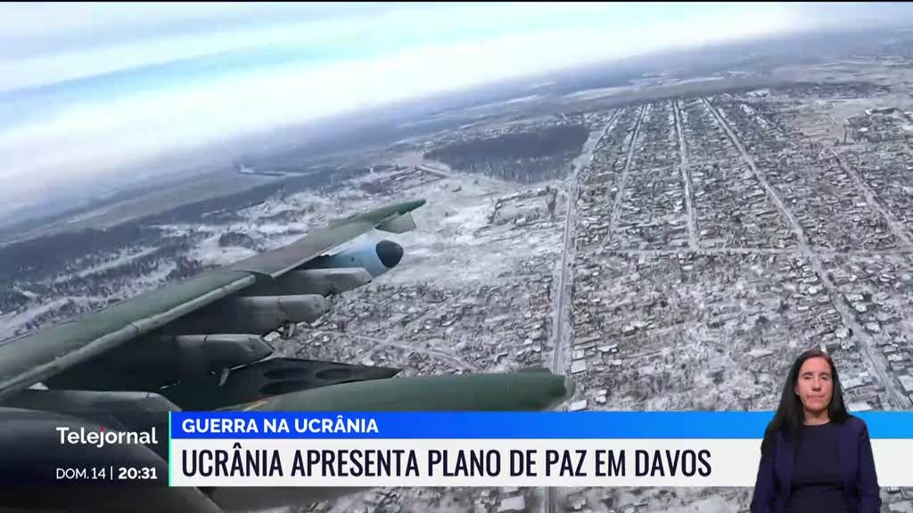 Ucrânia apresentou plano para a paz em Davos