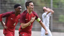 Imagem de Seleção de sub-17 com vitória ao cair do pano