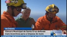 Imagem de Trabalho de prevenção de incêndios em Santa Cruz (Vídeo)