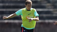 Imagem de Telma Encarnação feliz por marcar o único golo da seleção feminina (áudio)