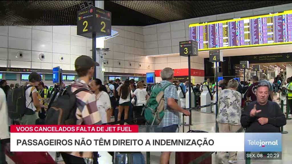 Companhias aéreas vão poder cancelar voos se não houver jetfuel