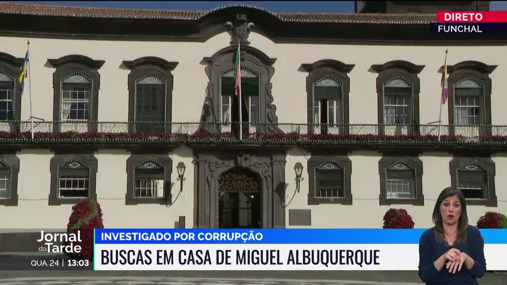 Buscas na Madeira. Ainda decorrem operações na Câmara do Funchal