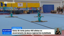 Imagem de Sarau de verão juntou mais de 400 ginastas