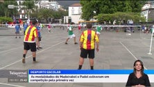 Imagem de Madeirabol e Padel estreiam-se no Desporto Escolar (vídeo)