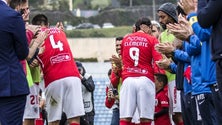 Imagem de Santa Clara homenageia jogadores que terminaram a carreira (Vídeo)