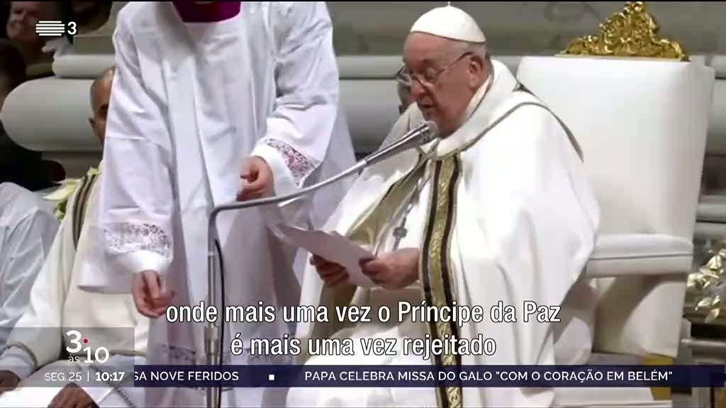 Papa Francisco lamenta lógica fútil da guerra