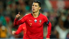 Portugal-Luxemburgo: Ronaldo bisa