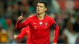 Portugal-Luxemburgo: Ronaldo bisa