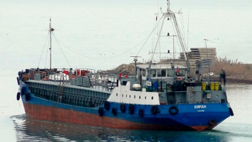 Imagem de Petroleiro afundou na costa sudeste da Tunísia