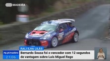 Imagem de Bernardo Sousa venceu Rali Ilha Lilás com uma vantagem de 12 segundos para Luís Miguel Rego