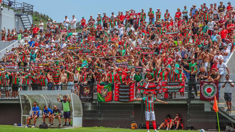 Bilhetes à venda para a estreia do Marítimo nos Barreiros esta época