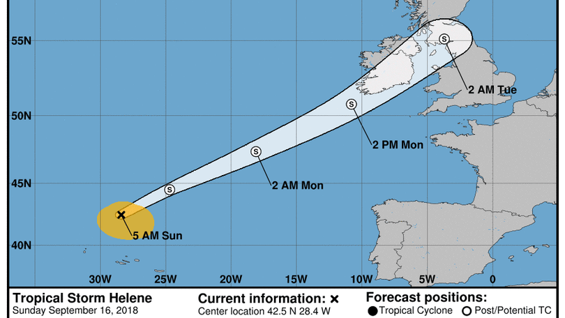 Imagem de Tempestade afasta-se dos Açores e não deixa estragos