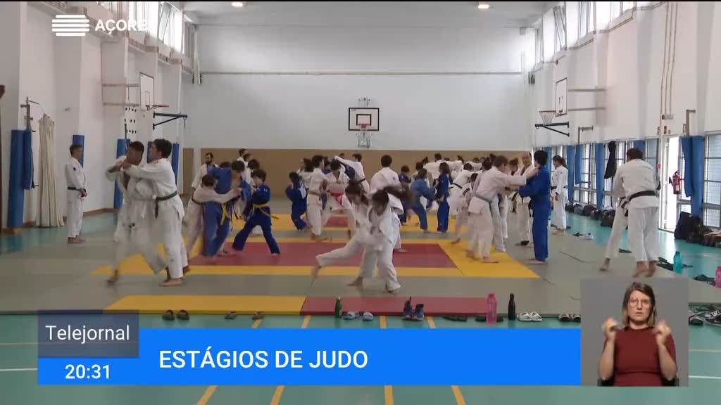 Judocas açorianos em estágios para elevar a qualidade (Vídeo)