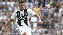 Cristiano Ronaldo volta a marcar no último jogo-treino da Juventus