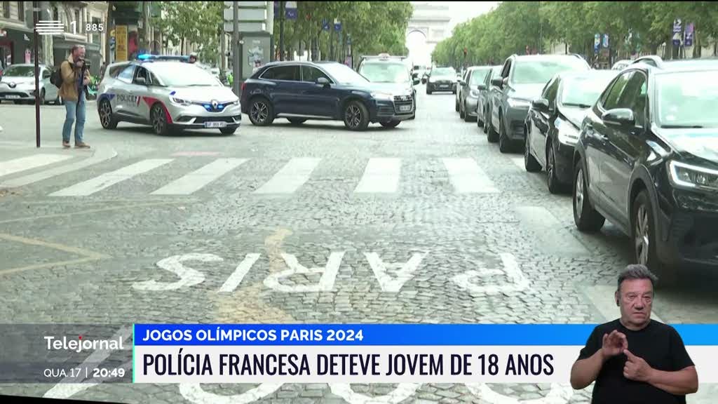 Jogos Olímpicos. Polícia anti-terrorista deteve jovem de 18 anos