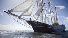 Navio escola “Thalassa” chegou hoje marina da Horta (Vídeo)