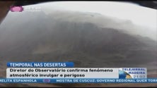 Reveja aqui as imagens do temporal nas ilhas Desertas