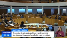 Propostas de alteração ao Plano e ao Orçamento em debate na ALRAA [Vídeo]