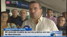 Imagem de BE quer modelo de serviço público nos transportes aéreos (Vídeo)