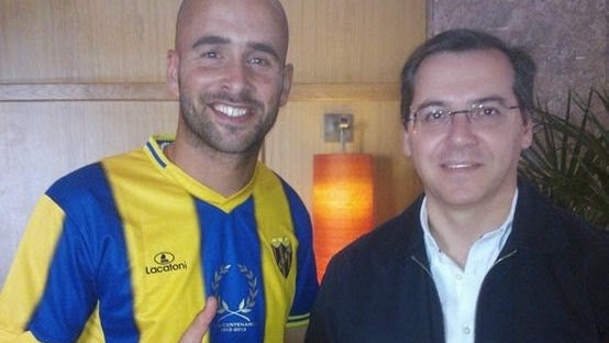 Imagem de Guarda-redes do União Ricardo Campos com lesão grave