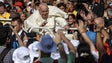 Papa recebido por multidão em apoteose no Parque Eduardo VII