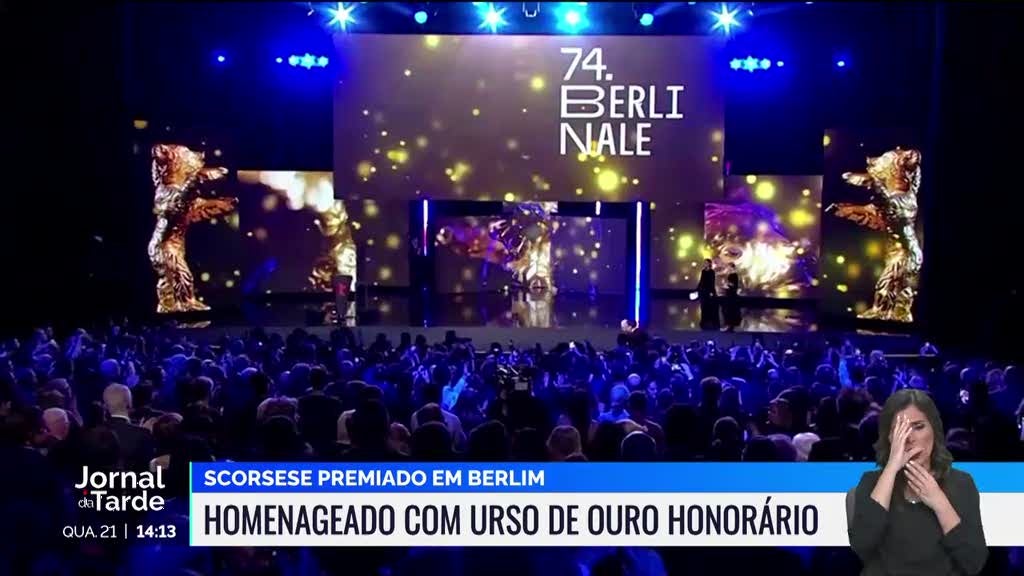 Martin Scorsese homenageado em Berlim com Urso de Ouro honorário