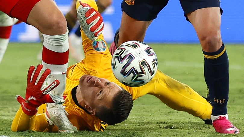 Imagem de Polónia de Paulo Sousa empata a um golo com a Espanha