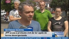 Imagem de O JPP acusa a proteção civil de agir de forma desorganizada (Vídeo)