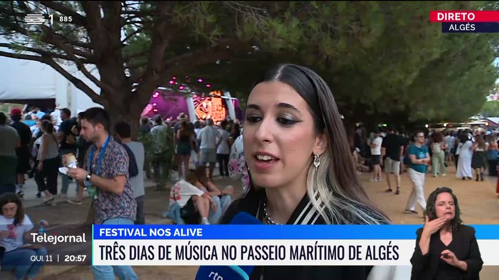 NOS Alive. Começam três dias de música no Passeio Marítimo de Algés