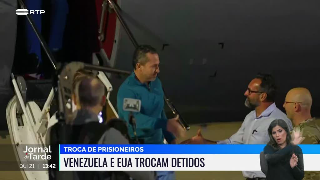 Troca de prisioneiros. Venezuela e EUA trocam detidos