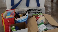 Imagem de 19 toneladas de alimentos para distribuir (áudio)