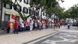 Imagem de Cerca de 50 manifestantes participam em arruada no Funchal