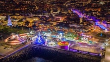 Imagem de Parque de diversões já está a funcionar no Cais 8