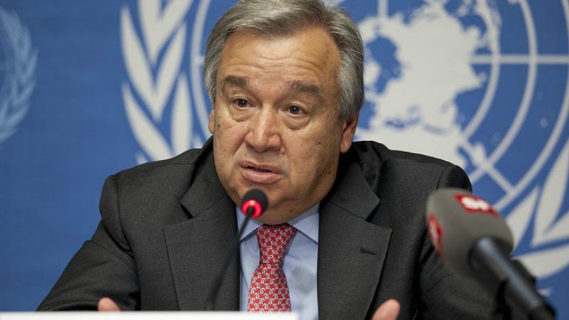 Secretário-geral da ONU pede que se evite uma nova Guerra Fria a todo o custo