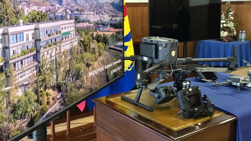 Imagem de Comando Operacional da Madeira dá «luz verde» aos drones