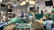 Imagem de Primeira cirurgia  à coluna neuronavegada (vídeo)