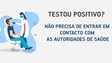 Imagem de O que fazer em caso de teste positivo (vídeo)