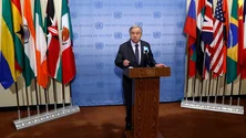 Imagem de Guterres alerta Rússia que país não pode ser conquistado «cidade por cidade»