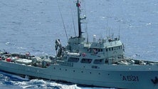 Imagem de Ministério da Defesa cede navio para a criação de recife artificial (Vídeo)