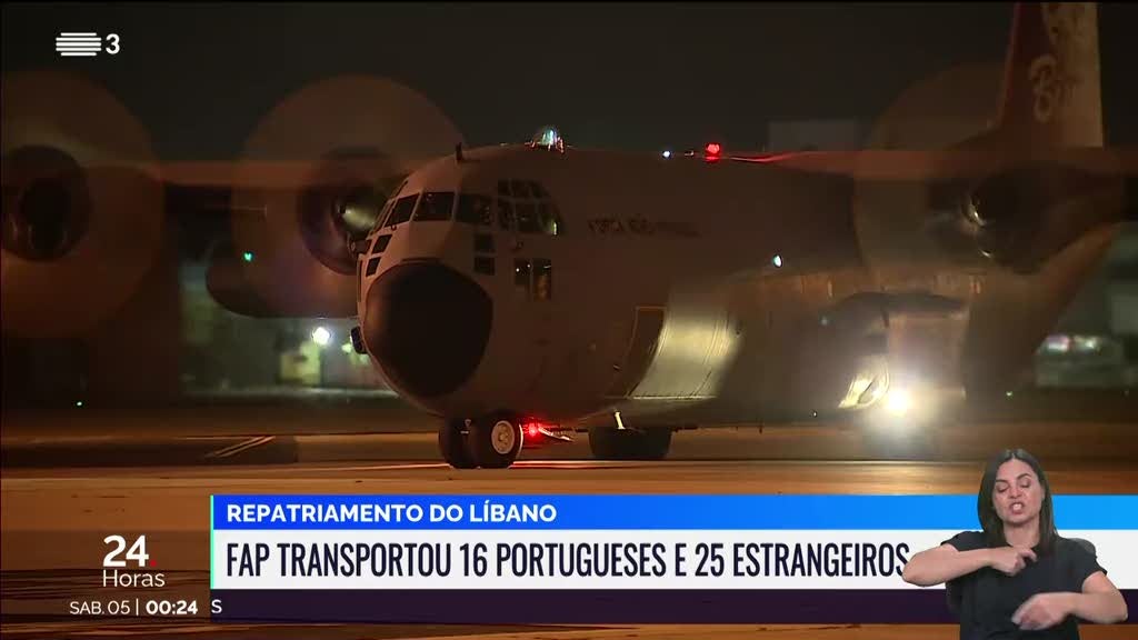 Força Aérea Portuguesa fez regressar 41 portugueses e estrangeiros a Portugal