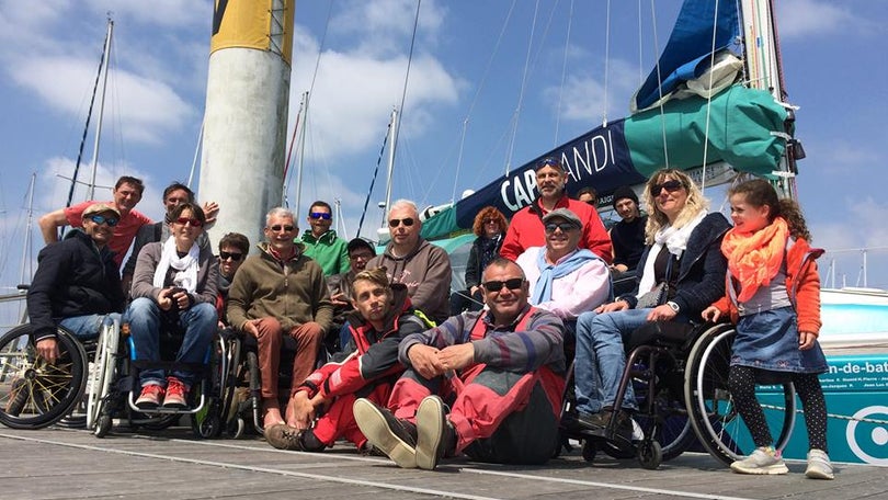 Imagem de Cap Handi e Clube Naval do Funchal juntos pela Vela adaptada