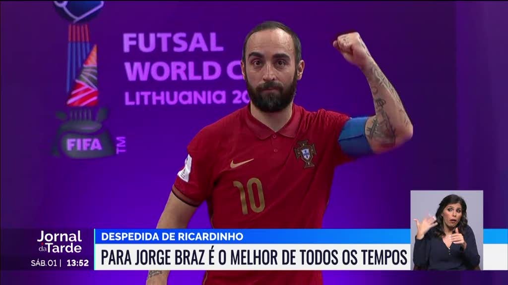 Portugal é Campeão Mundial de Futsal pela primeira vez