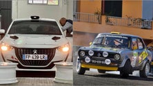 Imagem de Américo Gouveia e Claúdio Nóbrega no rali Ilha Lilás