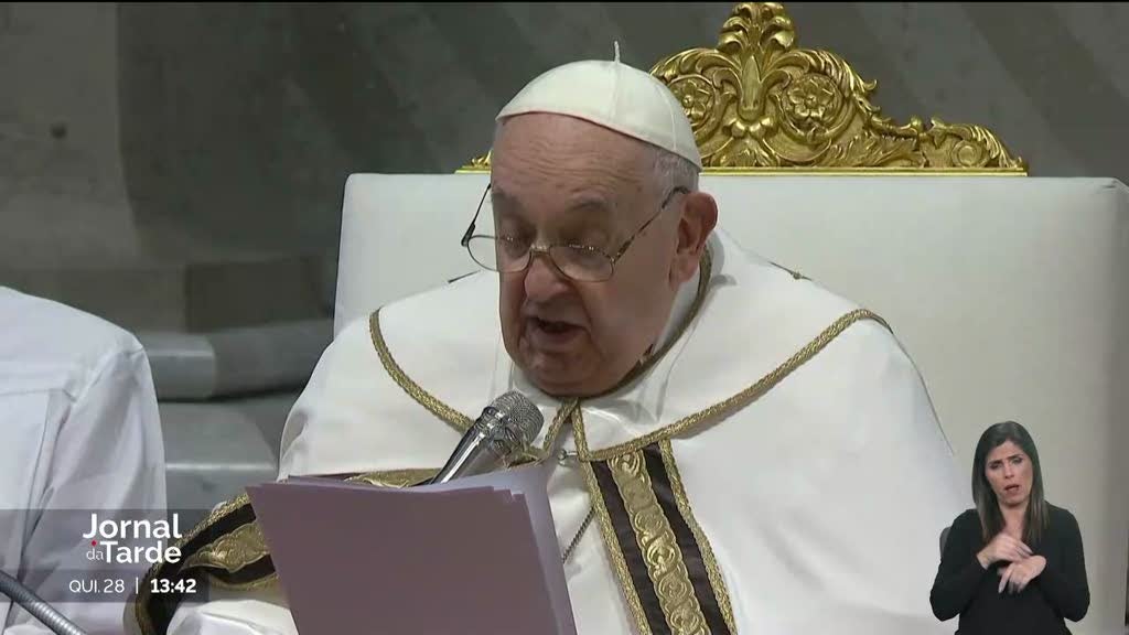 Missa Crismal. Papa Francisco abriu cerimónias pascais