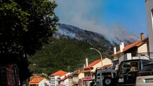 Imagem de Fogo na Serra da Estrela preocupa Covilhã e Guarda