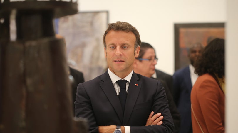 Imagem de Macron ligou a António Costa para lhe pedir que França e Portugal apoiem a Guiné-Bissau
