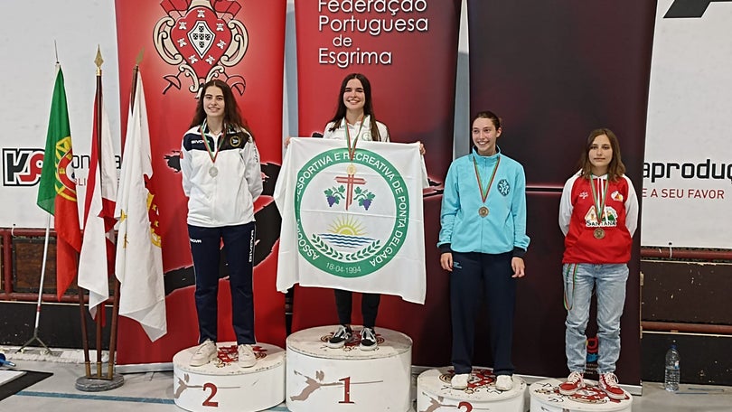 Oito medalhas para a Madeira nos Nacionais de Esgrima