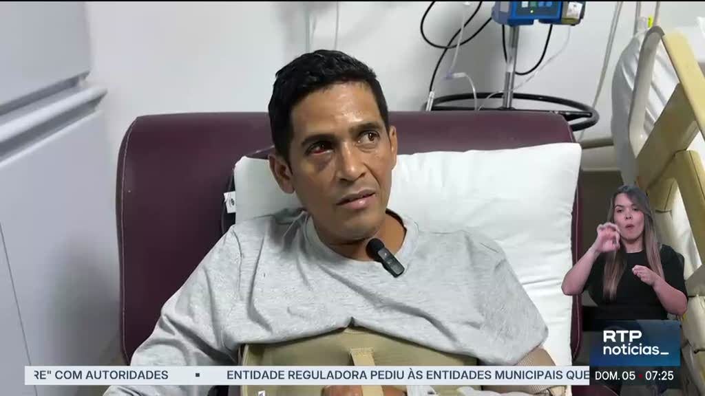 Venezuela. Homem resgatado ao fim de oito dias nos escombros conta história de sobrevivência